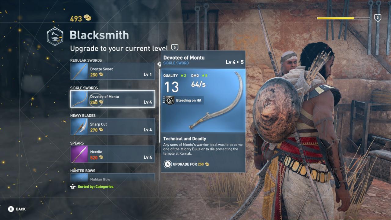 Don't Forget To Upgrade Your Weapons